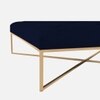 Ema Ottoman in Navy Blue Colour