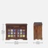 Rangrez Sheesham Wood Sideboard in Provincial Teak Finish