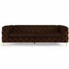 Cherish Fabric Sofa - Brown