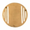 Metalsmith Linear Metal Trivet Gold Heat Resistant Table Protector