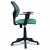 Jaazza Low Back Ergonomic Chair in Dark Green Colour