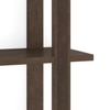 Kozo Large Solid wood Wall Shelf In Danish Walnut