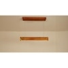 Slimline 24 Brown Wooden LED Hanging Lamp