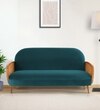Holden Fabric Sofa (Teal Blue)