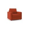 Apollo Compact Sofa Set (Colour : Lava, Cushion : Soft, Back Type : Regular, Seater : 3+1+1)