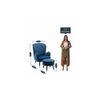 Epperly Chair With Ottoman Blue