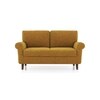Oxford 2 Seater Fabric Sofa In Ochre Colour