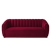 Rosa Fabric Sofa (Maroon)