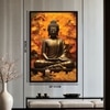The Castle Decor Lord Buddha Wall Painting Framed Artwork 20x30 Inch Style 1