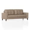 Verona Premium 3 Seater Fabric Sofa in Biscuit Velvet Colour