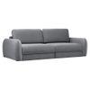Lite 3 Seater Fold Out Sofa Cum Bed In Grey Colour