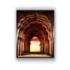 Pink Arch Wood Framed Canvas Wall Prints Canvas Wall Prints Set of 1 Multicolor Matte