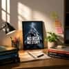 The Castle Decor No Risk No Story Motivational Wall Art 8x12 Inch