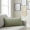 Holly Dried Herb Decorative Cushion Cover 12X20 Inches