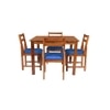 khalifa solid wood  4 seater Dining table in  Provincial Teak