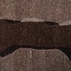 Handmade Wool Shaped Rug Modern Abstract Mocha Brown 8 x 10 Feet Carpet