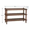 Quinlynn Mango Wood Console Table in Provincial Teak Finish