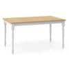 Roca Engineered Wood 6 Seater Dining Table In Two Tone Finish