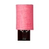 Devansh Solid Wood Electric Wall Light in Pink Colour with Pink Shade Count of 1 Light