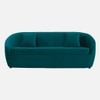 Davis Fabric Sofa (Teal Blue)