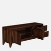Sheesham Wood TV Unit In Provincial Teak Finish With Drawers