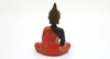 Laddu Polyresin Figurine in Red Colour