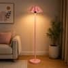 Dome Floor Lamp in Pink Colour