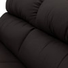 Thiene 1 Seater Leather Sofa in Chocolate Colour