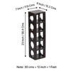 Wembley Sheesham Wood Wine Rack for 5 Bottles in Mahogany Finish