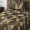 Multicolor Geomertrical 210 TC Mix Cotton Flat Single Bed Size Bedsheet With 1 Pillow Cover From Threads
