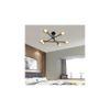 Six Head Sputnik Black Mordern Chandelier