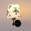 Devansh Metal Electric Wall Light in Black Colour with Multi Shade Count of 1 Light
