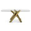 Zaida 6 Seater Glass Dining Table
