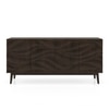 Sahara Solid Wood Sideboard In Dark Chestnut Finish
