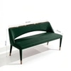 The Avenue Metal Settee in Green Colour