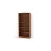 Alex Engineered Wood Bookshelf in Walnut Finish