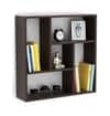 BLUEWUD Javies Engineered Wood Multipurpose Wall Decor Shelf, Display Rack (Wenge)