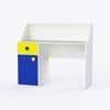 Elementary Study Table In Yellow & White Colour