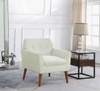 Thomas Fabric Lounge Chair in Light Green Color