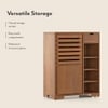 Madden Shoe Cabinet Finish Amber Walnut