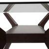 Wesley 6 Seater Dining Table In Dark Walnut Finish