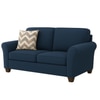 Sehran 2 Seater Sofa In Fabric Navy Blue Color