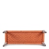 Hamilton Solid Wood Maachi Bench In Orange Canning
