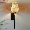 Devansh Metal Electric Wall Light in Black Colour with Multi Shade Count of 1 Light