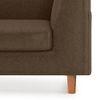 Rubik Essential 3 Seater Fabric Sofa in Mocha Colour