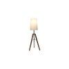 Alvyn White Cotton Shade Floor Lamp