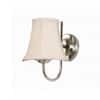 Devansh Metal Electric Wall Light in Gold Colour with Multicolor Shade Count of 1 Light
