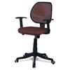 Jaazza Low Back Ergonomic Chair in Brown Colour