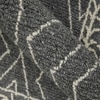 Tamarind Dark Gray Solid Woven Wool 10X8 Feet Carpet