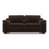 Esquel Premium 3 Seater Fabric Sofa in Dark Earth Colour